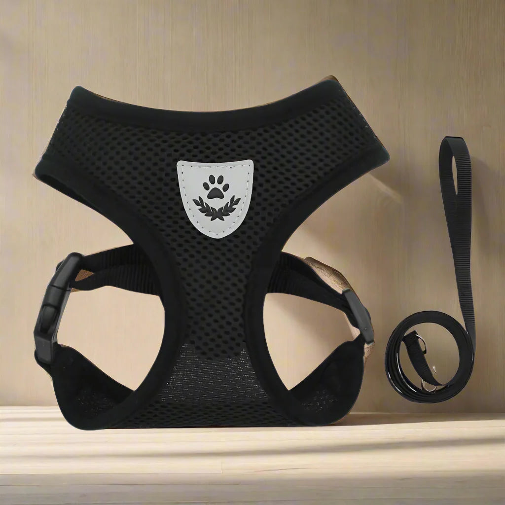 Harnais Petit Chien | Puppy Harness™ - Noir