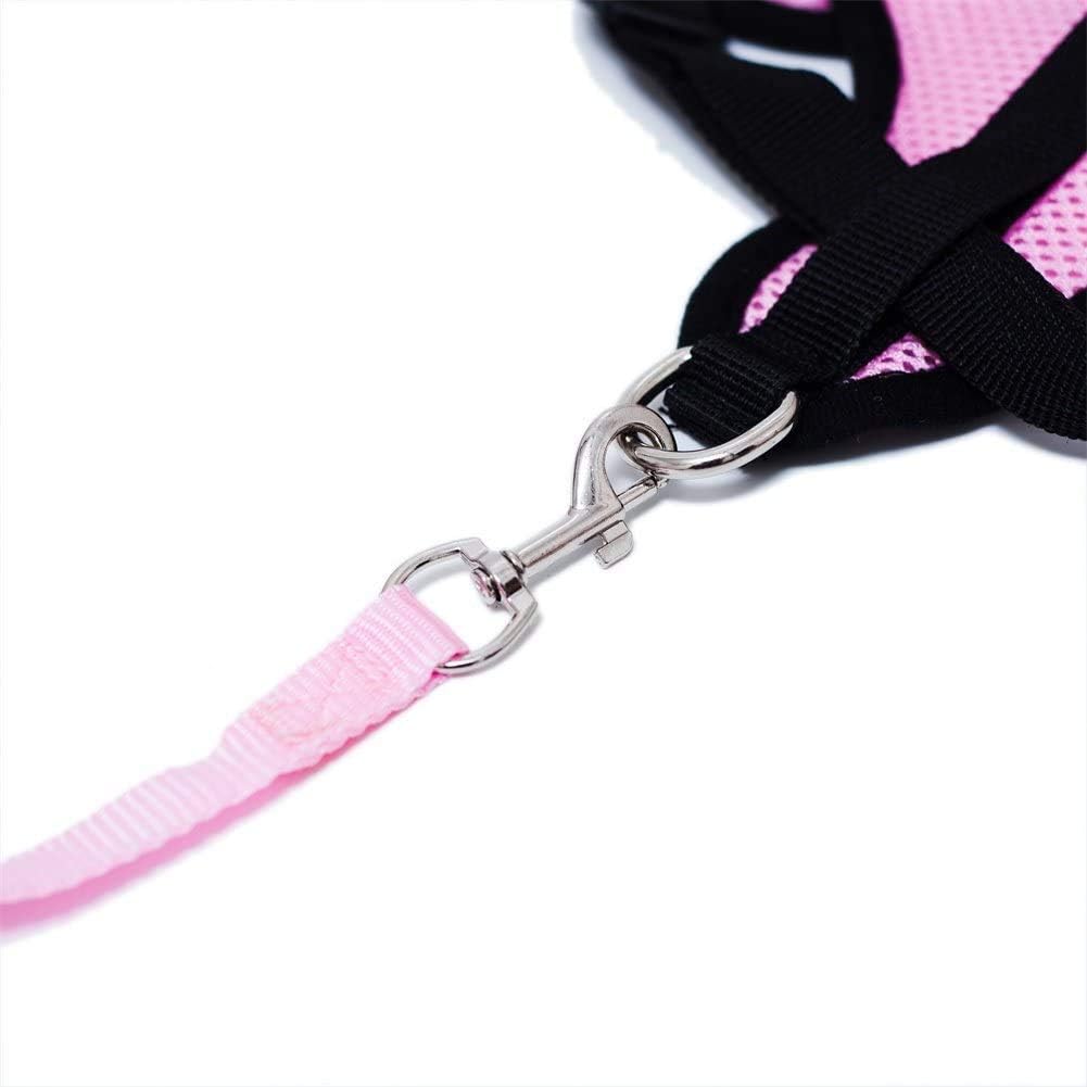 Harnais Petit Chien | PuppyHarness™ - Rose