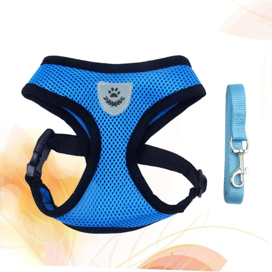 Harnais Petit Chien | PuppyHarness™ - Bleu